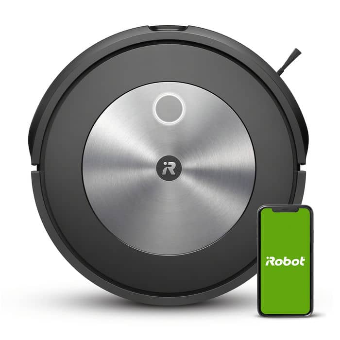 iRobot Roomba j7+ dall'alto